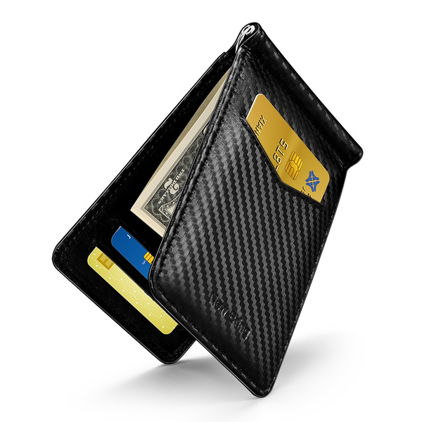 Carbon Fiber Id Card Holder